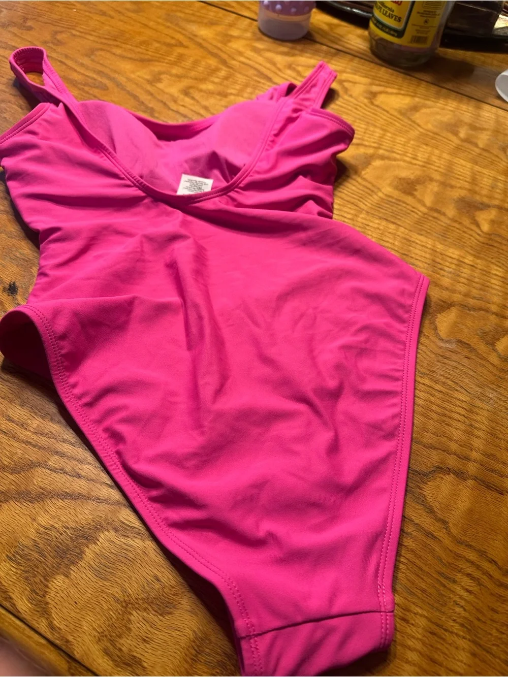 No Boundaries Vibrant Pink One-Piece Swimsuit
